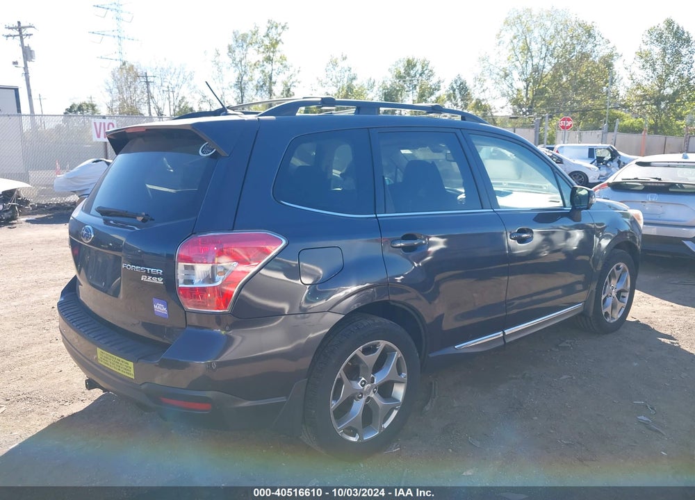 2015 SUBARU FORESTER 2.5I TOURING VIN: JF2SJAWC5FH522891