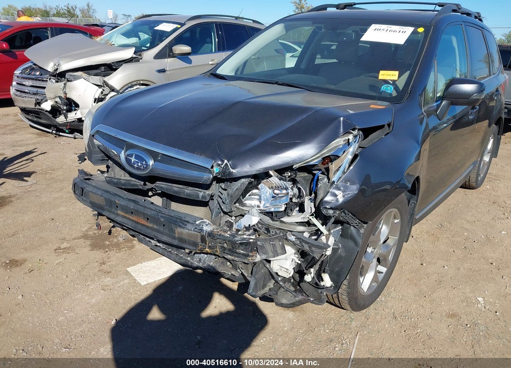 2015 SUBARU FORESTER 2.5I TOURING VIN: JF2SJAWC5FH522891