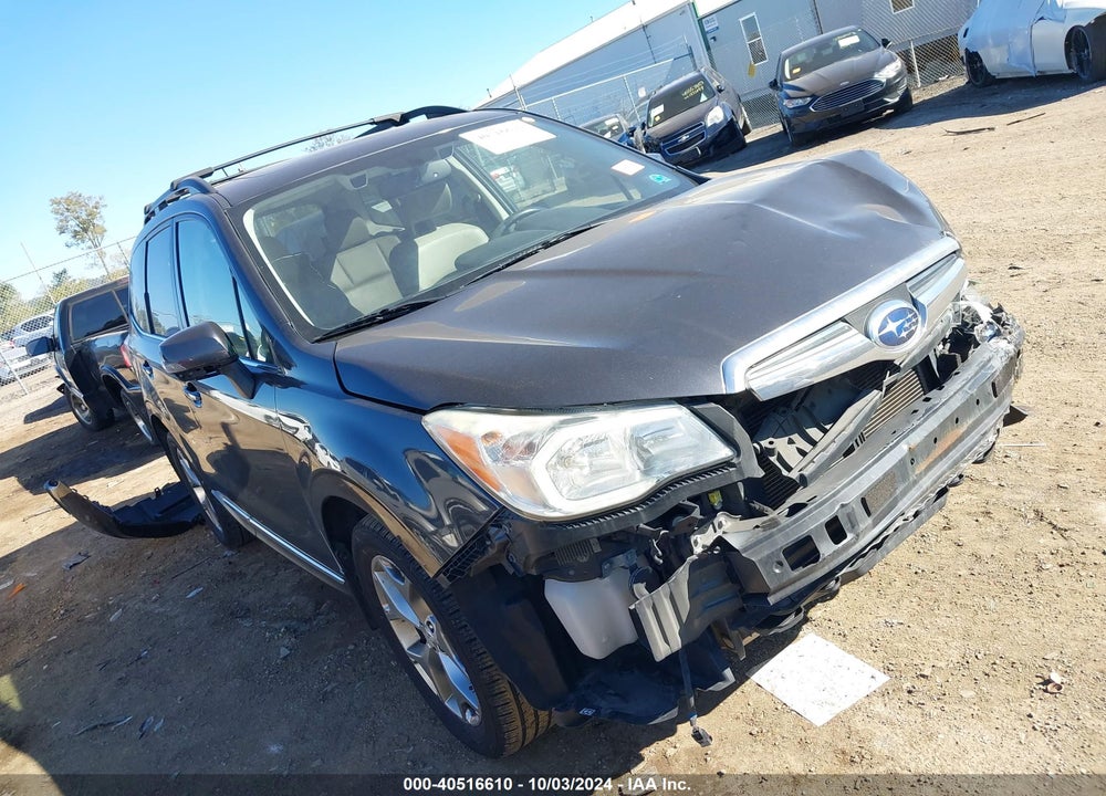 2015 SUBARU FORESTER 2.5I TOURING VIN: JF2SJAWC5FH522891