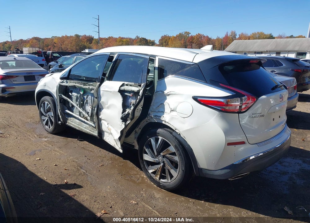 2018 NISSAN MURANO PLATINUM VIN: 5N1AZ2MH3JN159102
