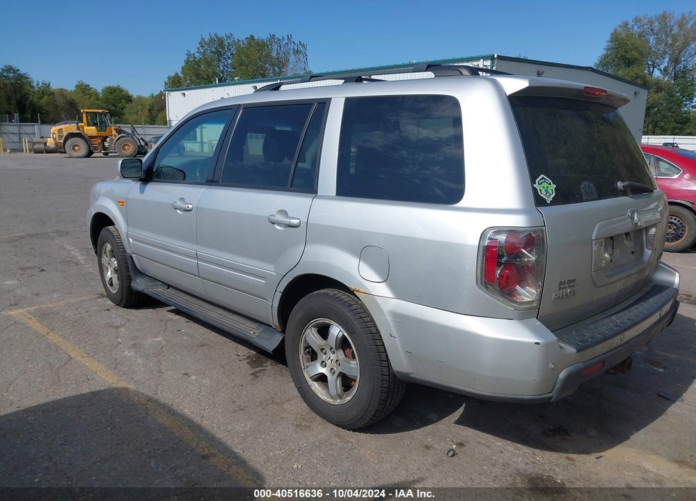2007 HONDA PILOT EX-L VIN: 5FNYF18617B017417