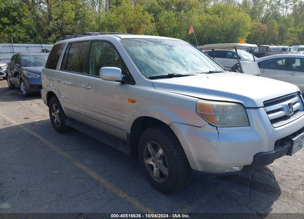 2007 HONDA PILOT EX-L VIN: 5FNYF18617B017417