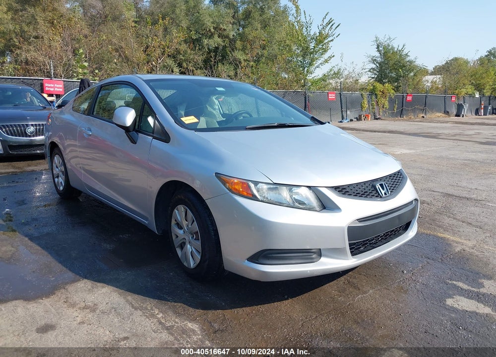 2012 HONDA CIVIC LX VIN: 2HGFG3B52CH515342