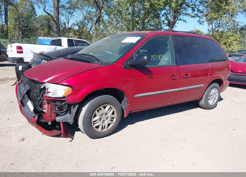 2002 DODGE CARAVAN SPORT VIN: 1B4GP453X2B574436