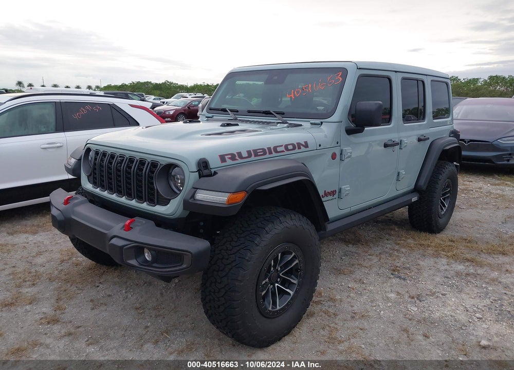2024 JEEP WRANGLER 4-DOOR RUBICON 4X4 VIN: 1C4RJXFGXRW287505