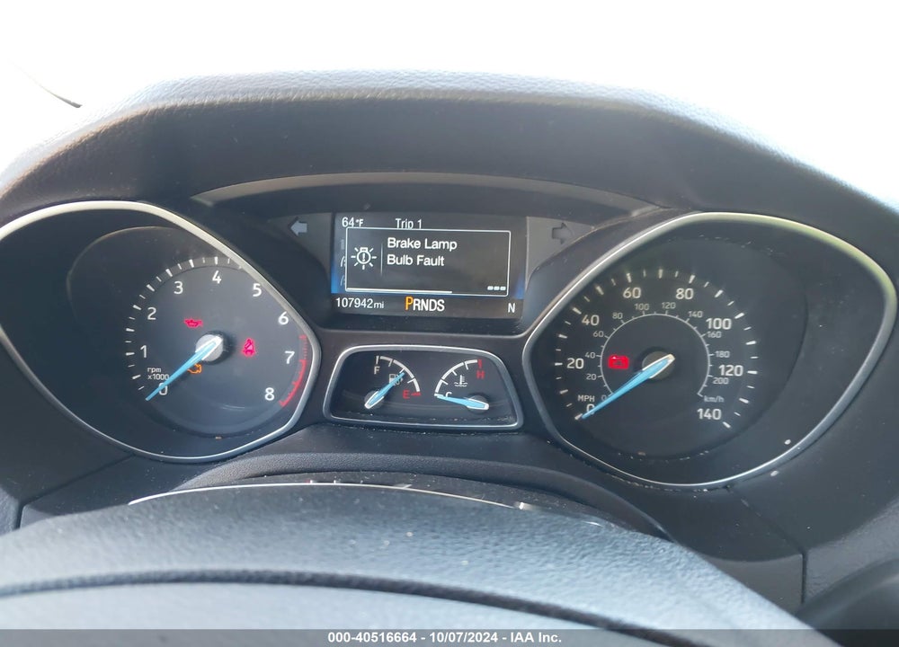 2017 FORD FOCUS VIN: 1FADP3H24HL272197