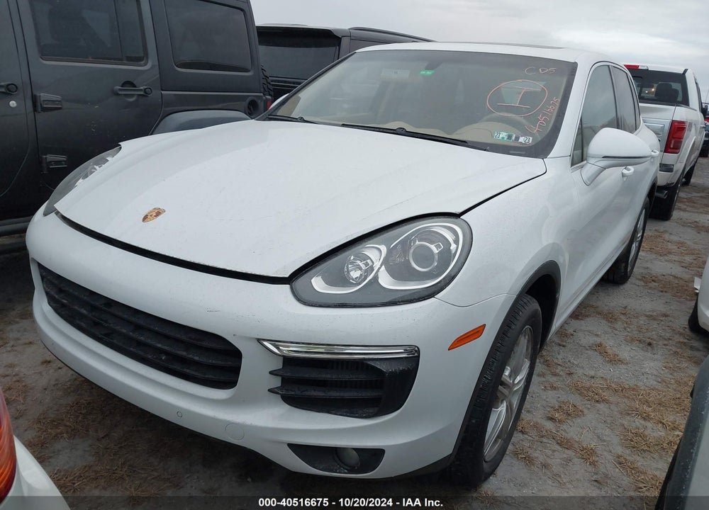 2017 PORSCHE CAYENNE S VIN: WP1AB2A25HLA51464