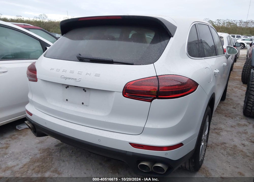 2017 PORSCHE CAYENNE S VIN: WP1AB2A25HLA51464