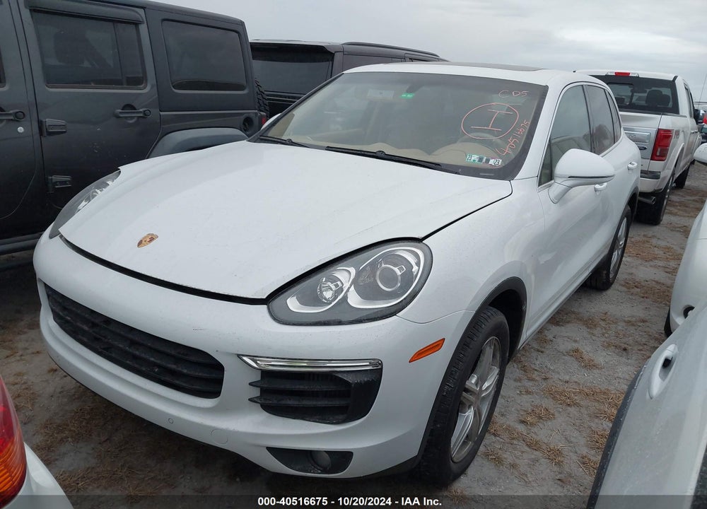 2017 PORSCHE CAYENNE S VIN: WP1AB2A25HLA51464