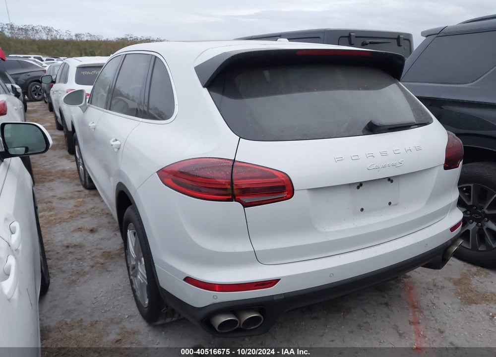 2017 PORSCHE CAYENNE S VIN: WP1AB2A25HLA51464