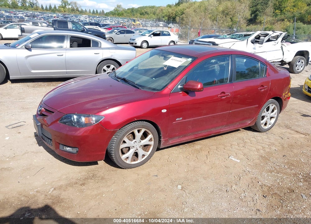 2008 MAZDA 3 S TOURING VIN: JM1BK323X81121376
