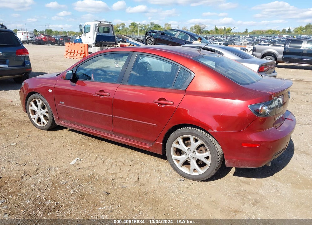 2008 MAZDA 3 S TOURING VIN: JM1BK323X81121376