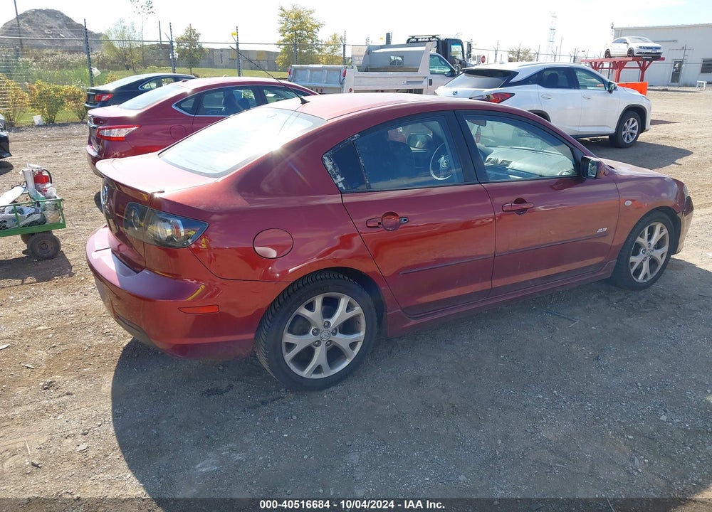 2008 MAZDA 3 S TOURING VIN: JM1BK323X81121376
