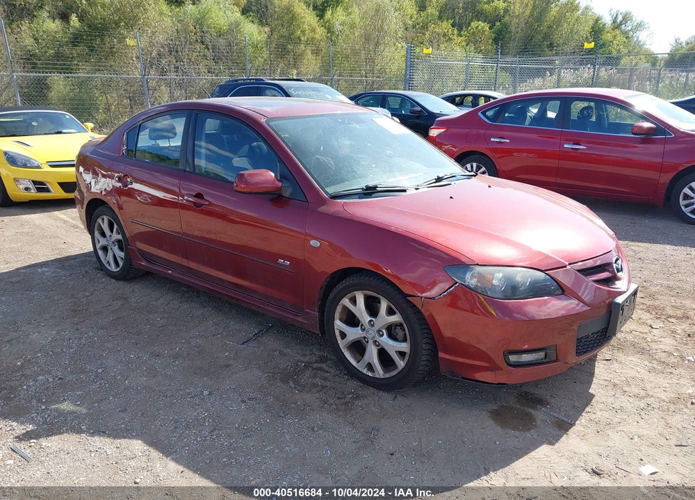 2008 MAZDA 3 S TOURING VIN: JM1BK323X81121376