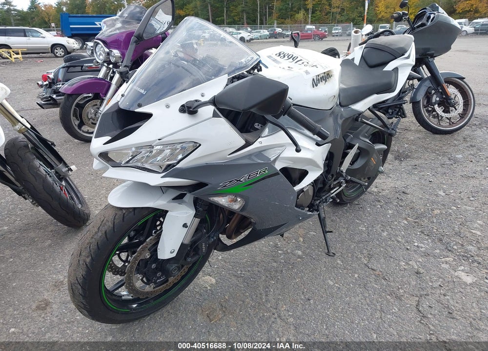 2021 KAWASAKI ZX636 K VIN: JKBZXJH12MA009195