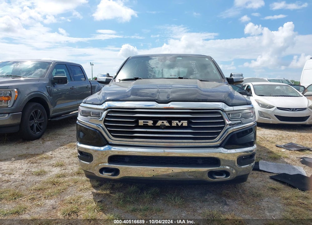 2019 RAM 1500 LONGHORN 4X4 5'7 BOX VIN: 1C6SRFKT3KN523387