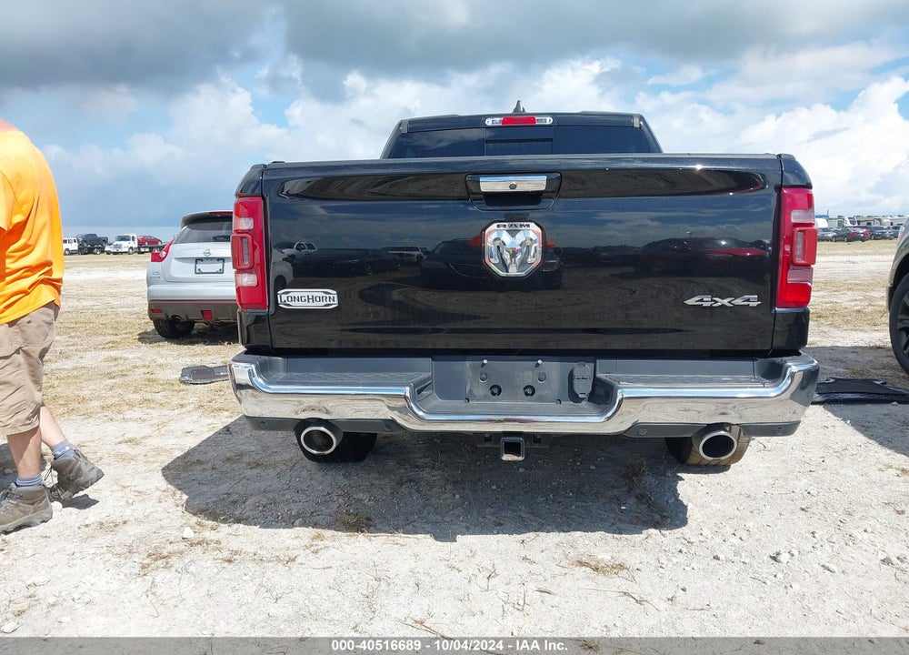2019 RAM 1500 LONGHORN 4X4 5'7 BOX VIN: 1C6SRFKT3KN523387
