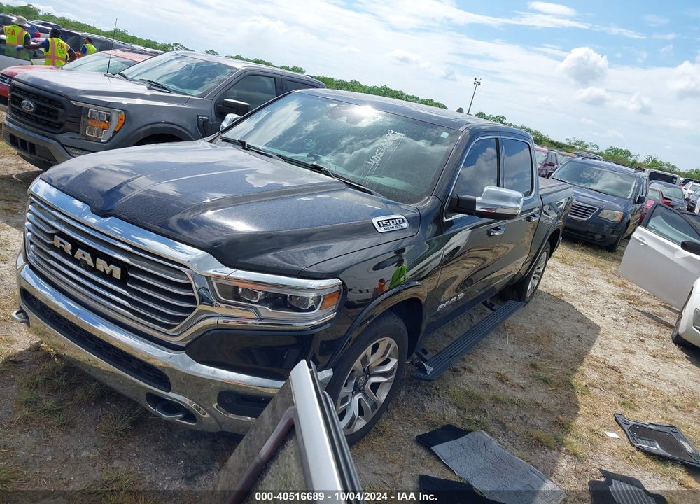 2019 RAM 1500 LONGHORN 4X4 5'7 BOX VIN: 1C6SRFKT3KN523387