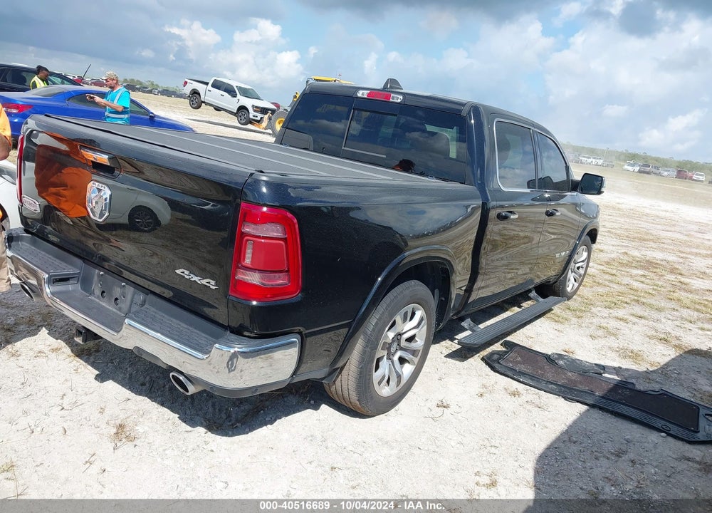 2019 RAM 1500 LONGHORN 4X4 5'7 BOX VIN: 1C6SRFKT3KN523387