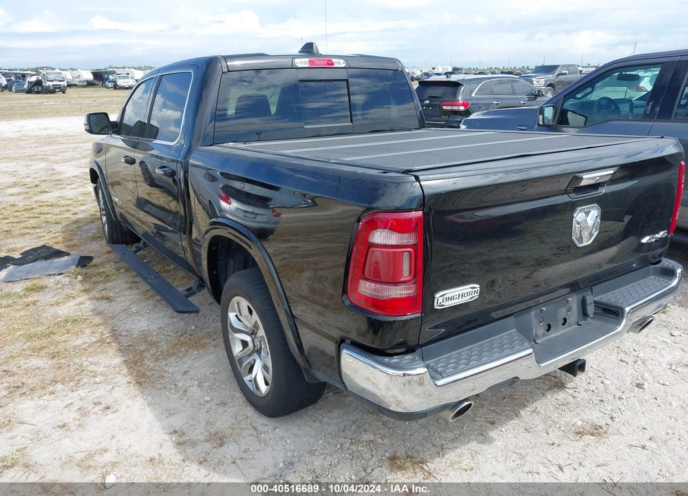2019 RAM 1500 LONGHORN 4X4 5'7 BOX VIN: 1C6SRFKT3KN523387