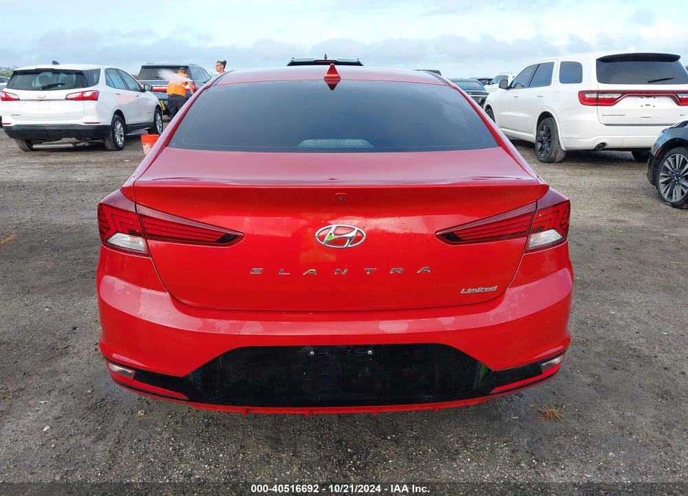 2020 HYUNDAI ELANTRA LIMITED VIN: 5NPD84LF0LH501043