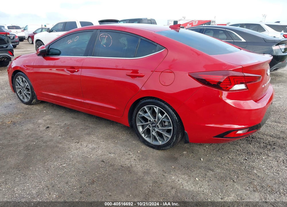 2020 HYUNDAI ELANTRA LIMITED VIN: 5NPD84LF0LH501043