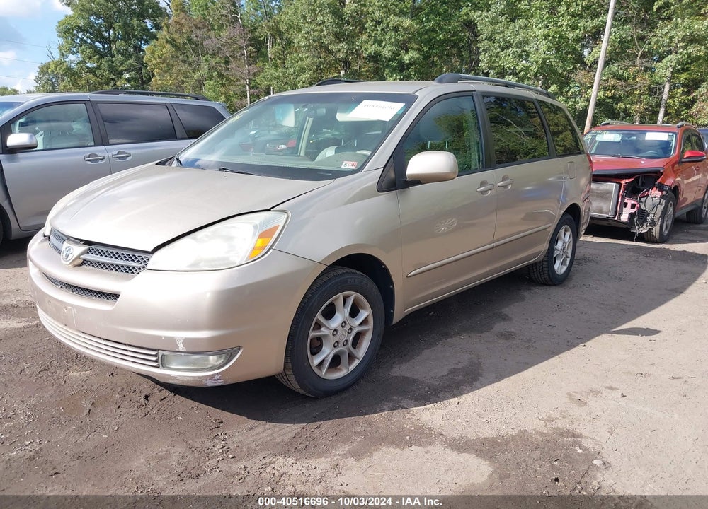 2004 TOYOTA SIENNA XLE VIN: 5TDBA22C14S018793