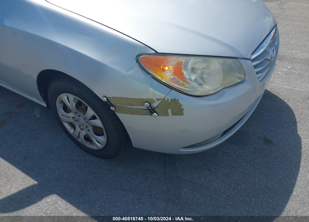 2010 HYUNDAI ELANTRA GLS VIN: KMHDU4AD1AU855617