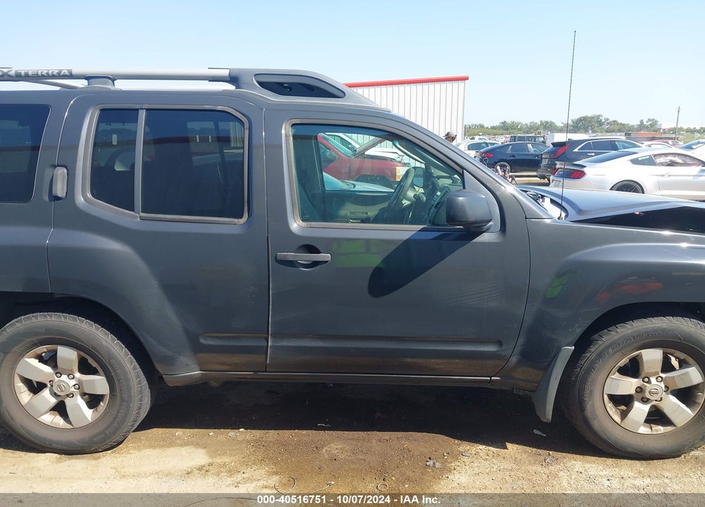 2009 NISSAN XTERRA S VIN: 5N1AN08U19C513276