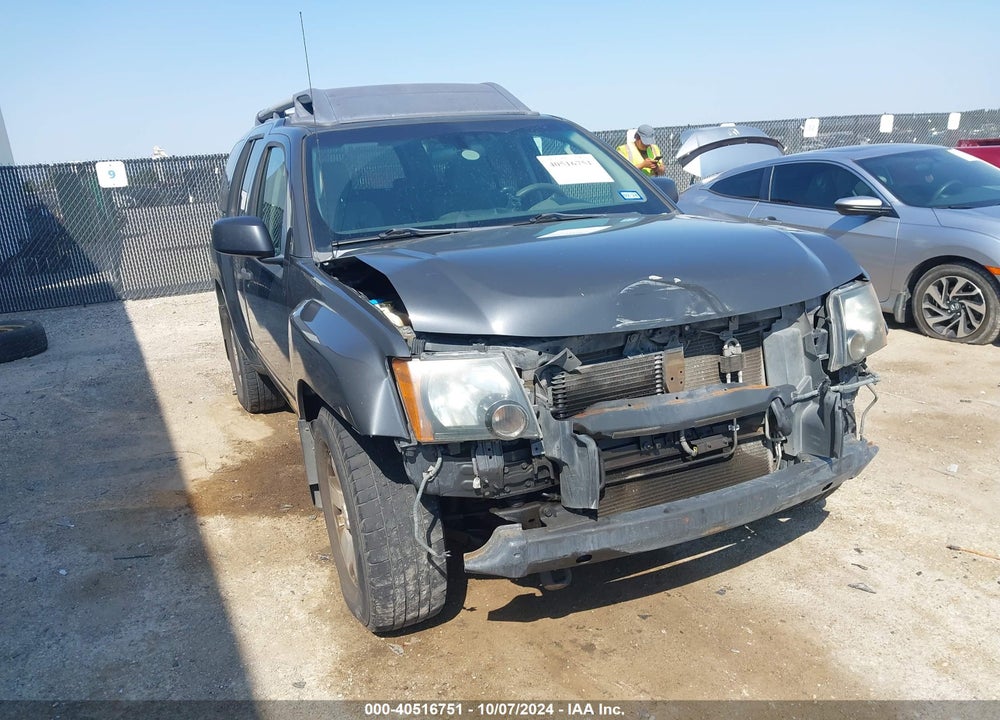 2009 NISSAN XTERRA S VIN: 5N1AN08U19C513276