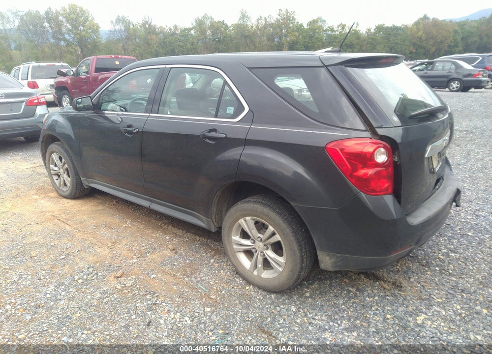 2013 CHEVROLET EQUINOX LS VIN: 2GNALBEK1D6249512