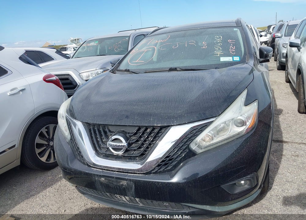 2016 NISSAN MURANO SV VIN: 5N1AZ2MH4GN126540