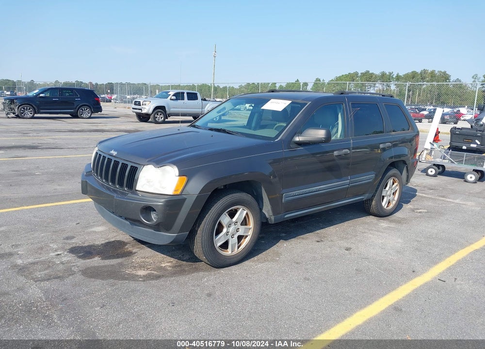 2005 JEEP GRAND CHEROKEE LAREDO VIN: 1J4GS48K65C726788