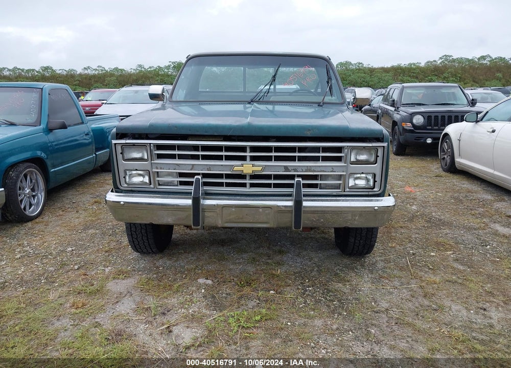 1985 CHEVROLET K10 VIN: 2GCEK14H9F1164060