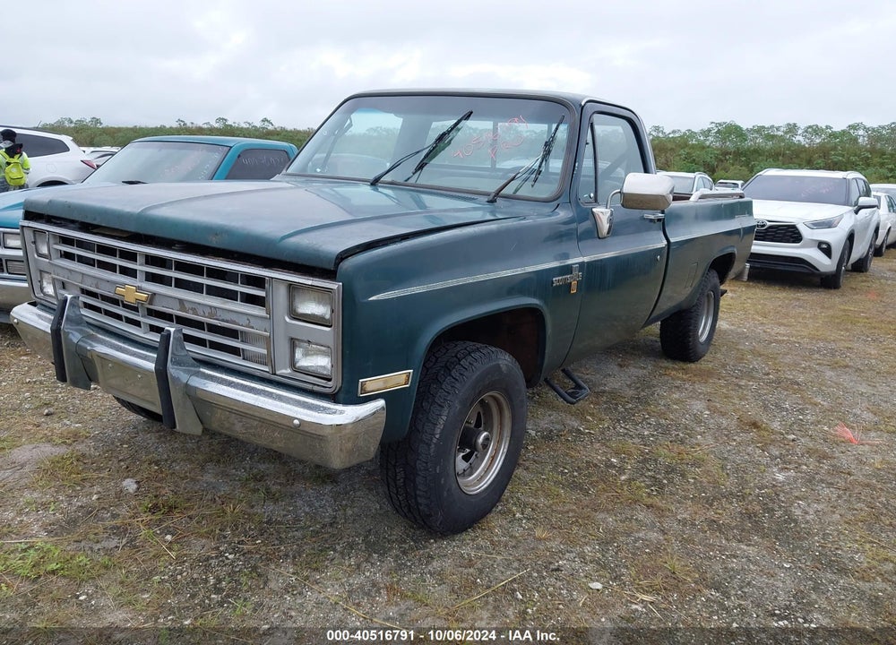 1985 CHEVROLET K10 VIN: 2GCEK14H9F1164060