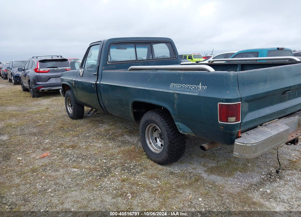 1985 CHEVROLET K10 VIN: 2GCEK14H9F1164060