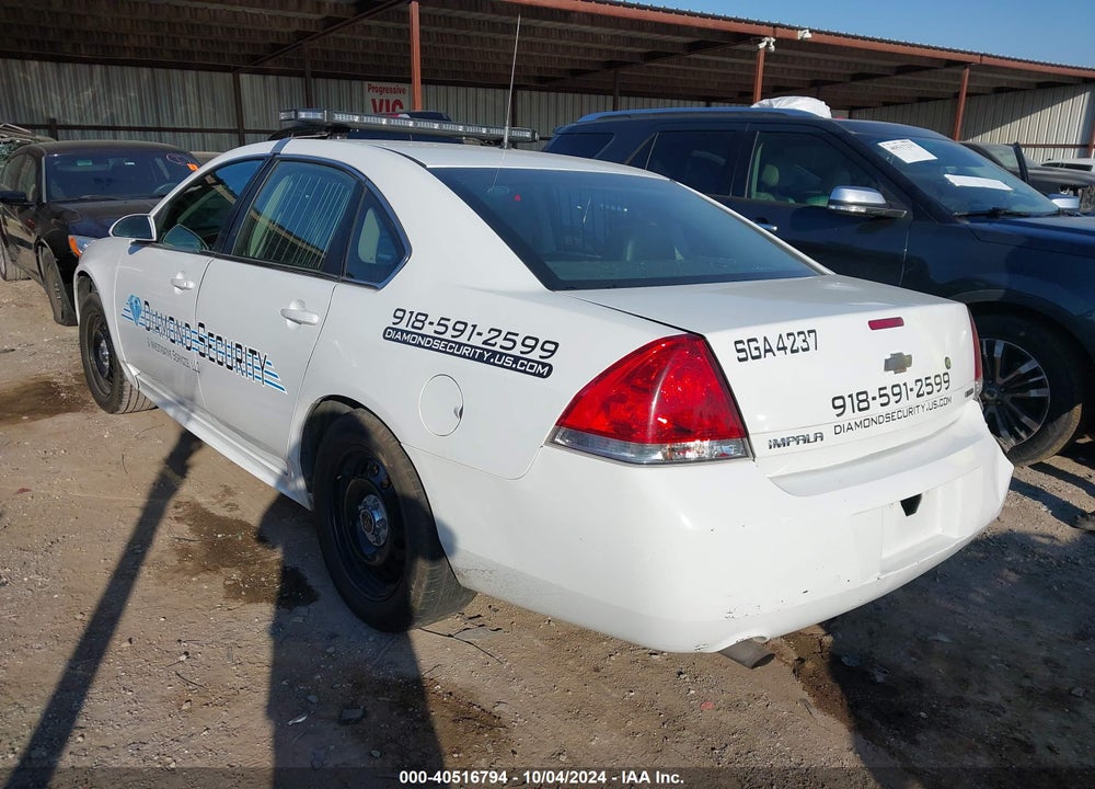 2014 CHEVROLET IMPALA LIMITED POLICE VIN: 2G1WD5E31E1185730