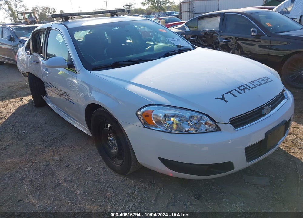 2014 CHEVROLET IMPALA LIMITED POLICE VIN: 2G1WD5E31E1185730