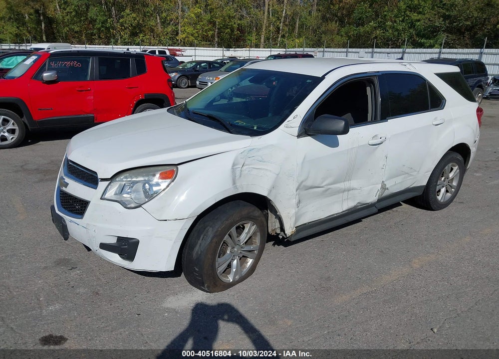 2013 CHEVROLET EQUINOX LS VIN: 1GNALBEK6DZ131668