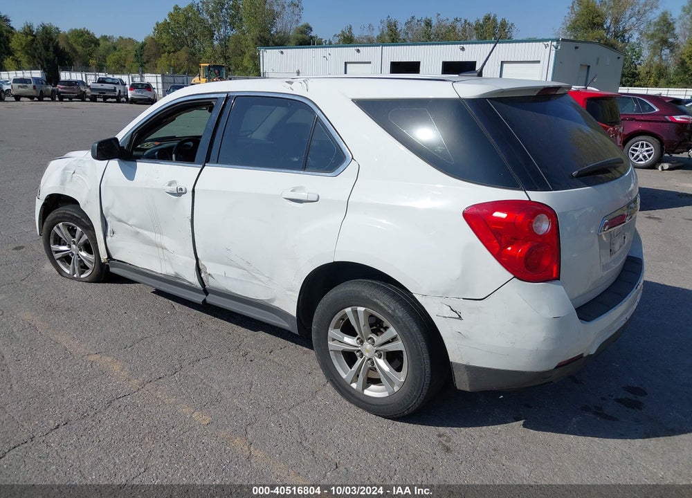 2013 CHEVROLET EQUINOX LS VIN: 1GNALBEK6DZ131668
