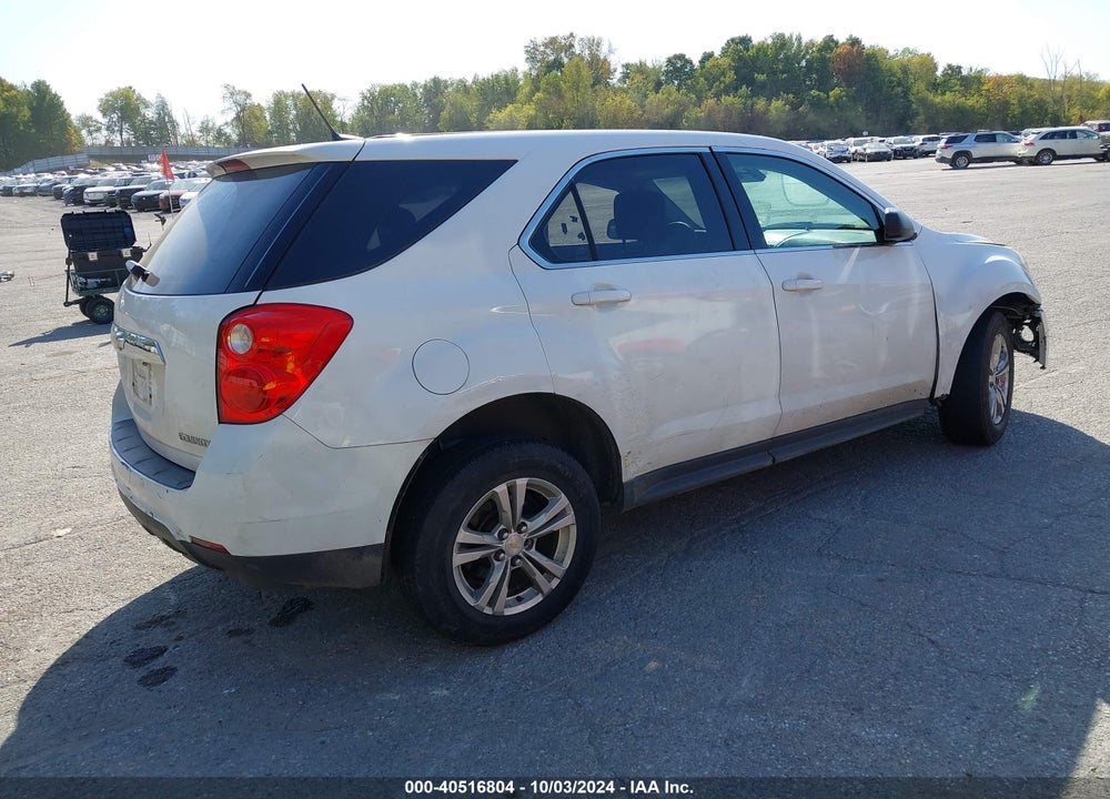 2013 CHEVROLET EQUINOX LS VIN: 1GNALBEK6DZ131668