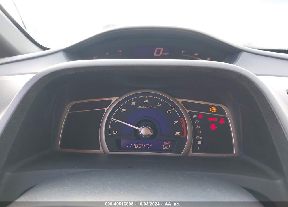 2008 HONDA CIVIC LX VIN: 2HGFA165X8H518920