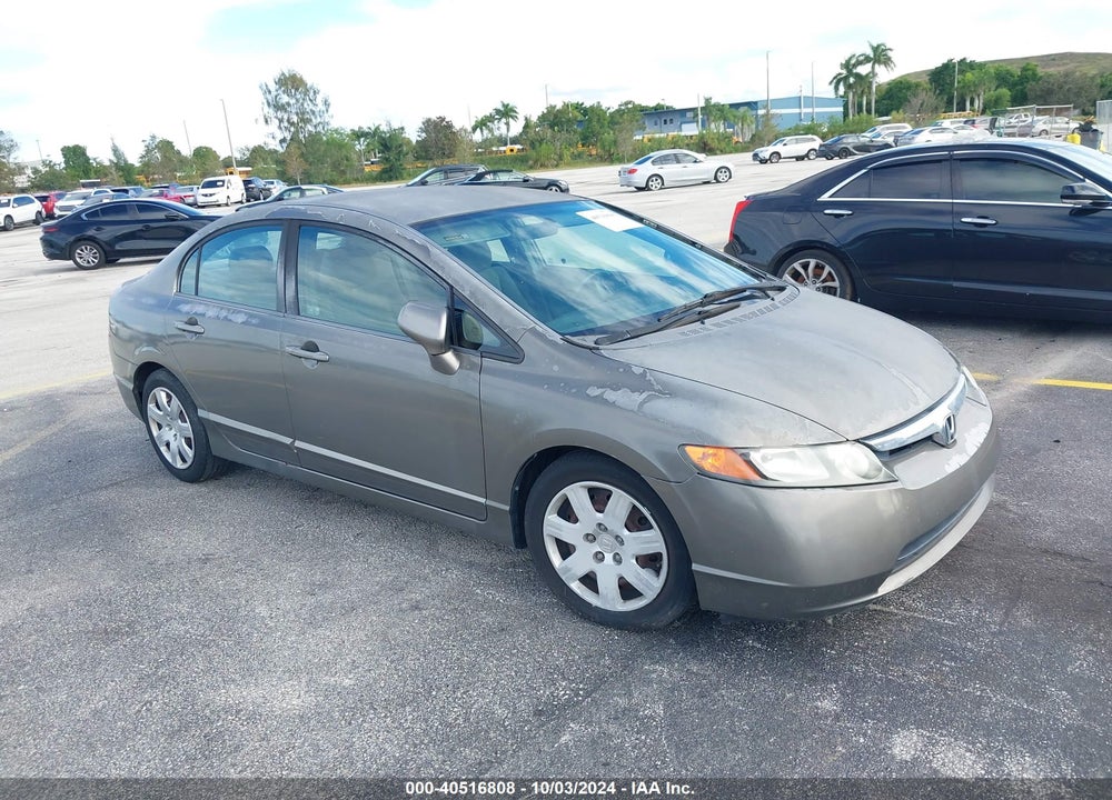 2008 HONDA CIVIC LX VIN: 2HGFA165X8H518920