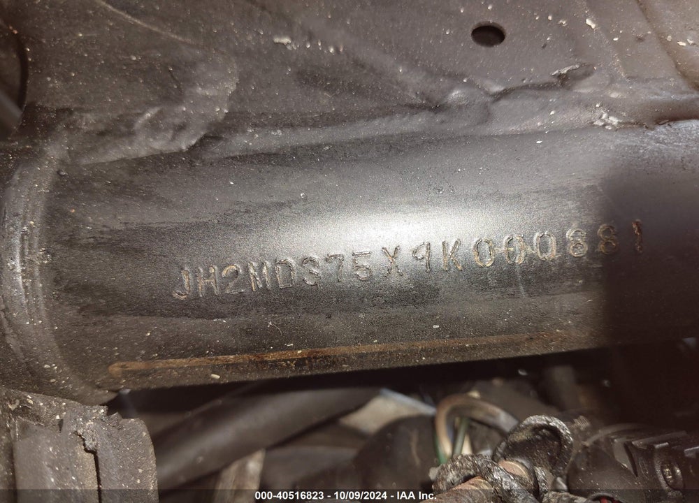 2009 HONDA CRF230 M VIN: JH2MD375X9K000881