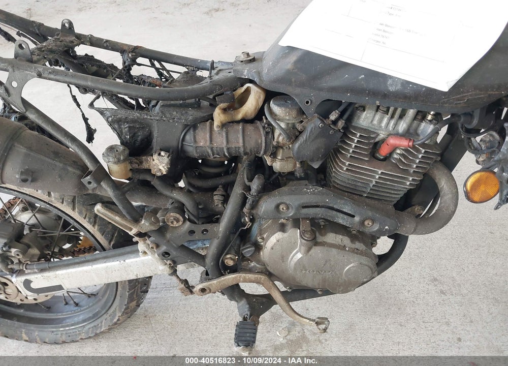 2009 HONDA CRF230 M VIN: JH2MD375X9K000881