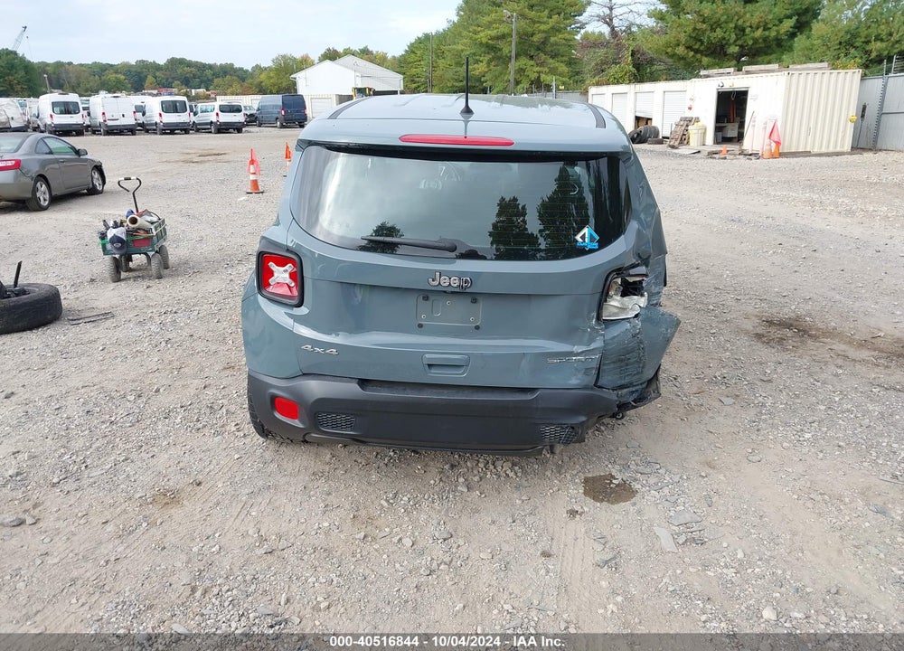 2018 JEEP RENEGADE SPORT 4X4 VIN: ZACCJBAB6JPH63643