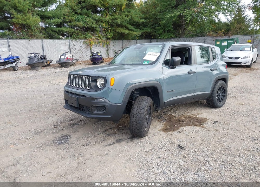 2018 JEEP RENEGADE SPORT 4X4 VIN: ZACCJBAB6JPH63643
