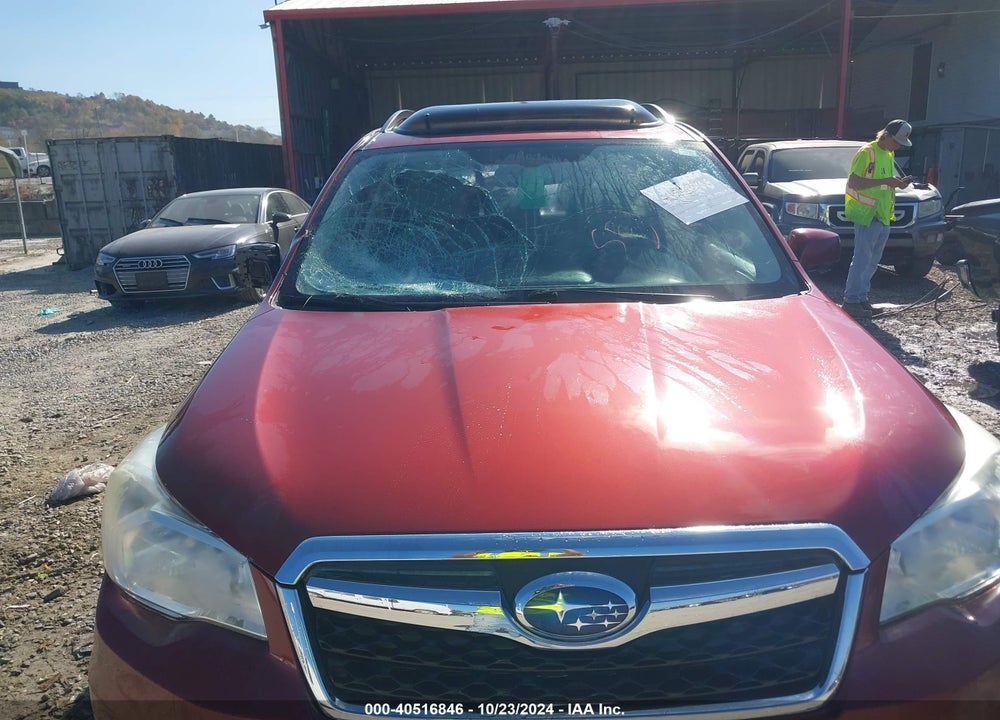 2015 SUBARU FORESTER 2.5I PREMIUM VIN: JF2SJADC0FH407814