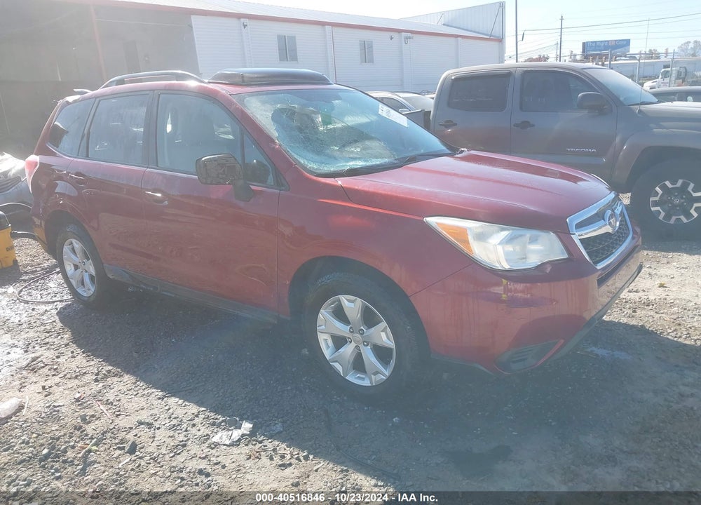 2015 SUBARU FORESTER 2.5I PREMIUM VIN: JF2SJADC0FH407814