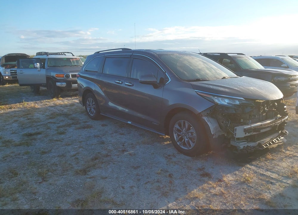 2021 TOYOTA SIENNA XLE VIN: 5TDYRKEC6MS044711